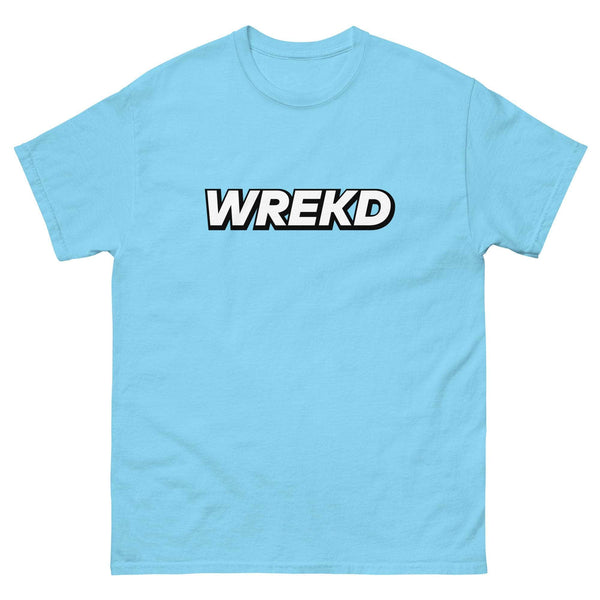 WREKD Co. Clothing, T-Shirt Sky / S WREKD Logo Self-Expression Tee - Choose Color