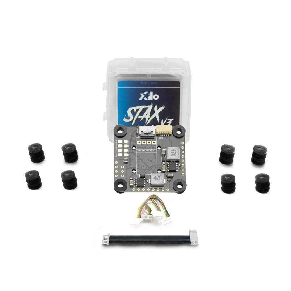 XILO Stack XILO Stax V3 Combo - F4 FC + 50A 3-6S AM32 4-in-1 ESC