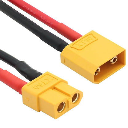 FPVELITE Hardware XT60 Female to XT90 Male Adapter - 80mm