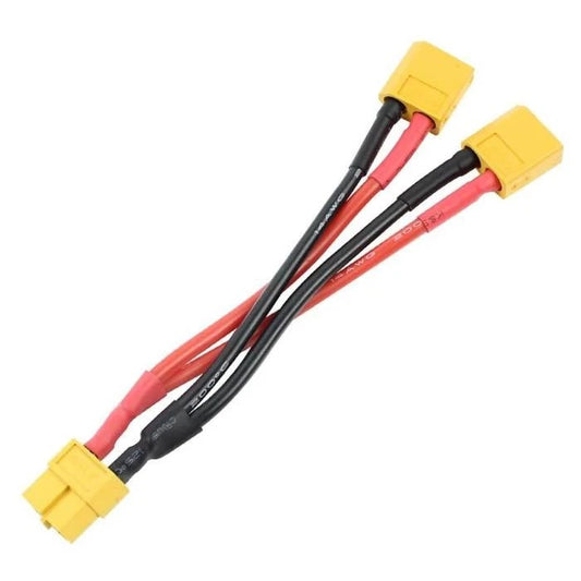 FPVELITE Hardware XT60 Parallel Pigtail Cabled Adapter - 14AWG 170mm
