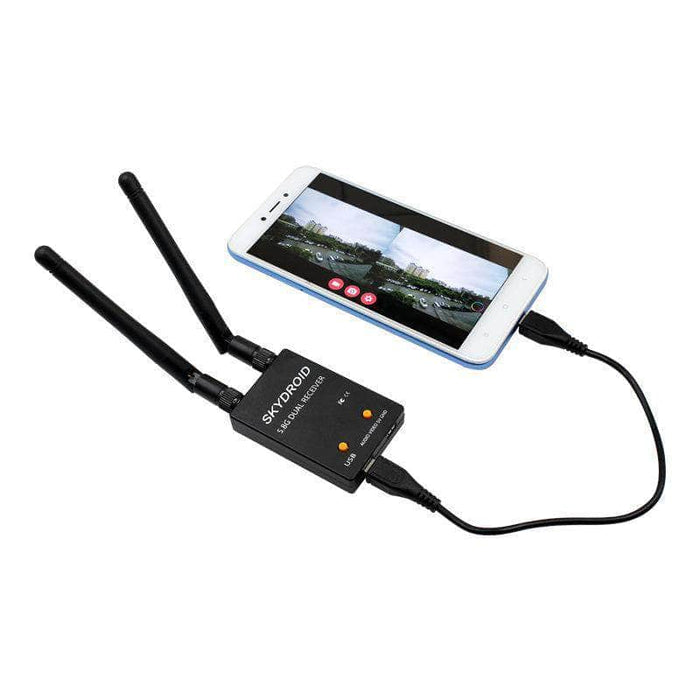 Skydroid 150CH 5.8GHz USB OTG True Diversity FPV Receiver Module for Smartphone for Sale