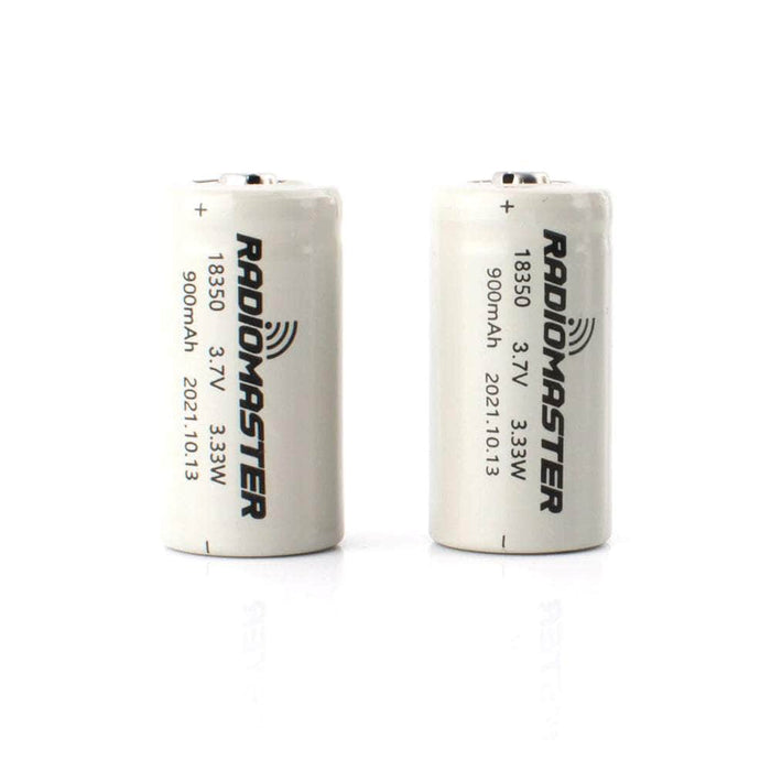 RadioMaster 3.7V 900mAh 18350 Li-Ion Battery for Zorro 2 Pack