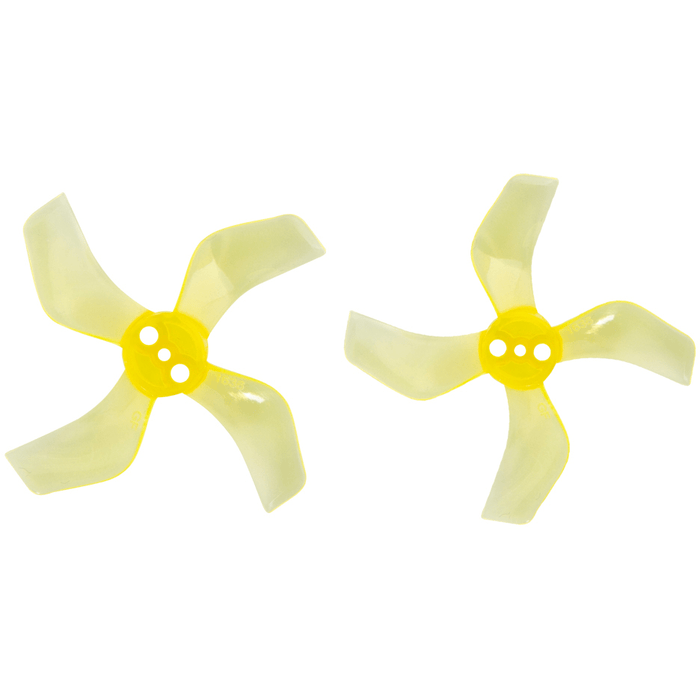 Gemfan 1636 Durable Quad-Blade 40mm Micro/Whoop Prop 8 Pack (1.5mm Shaft) - Choose Your Color - RaceDayQuads