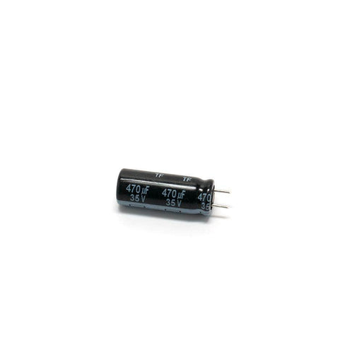 Panasonic 470uF 35V Capacitor for ESC Noise Reduction - Short Pins - For Sale At RaceDayQuads