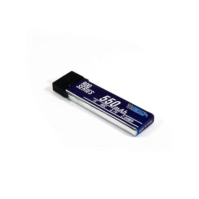 RDQ Series 3.7V 1S 550mAh 90C LiPo Whoop/Micro Battery w/ Plastic Head - Choose Version