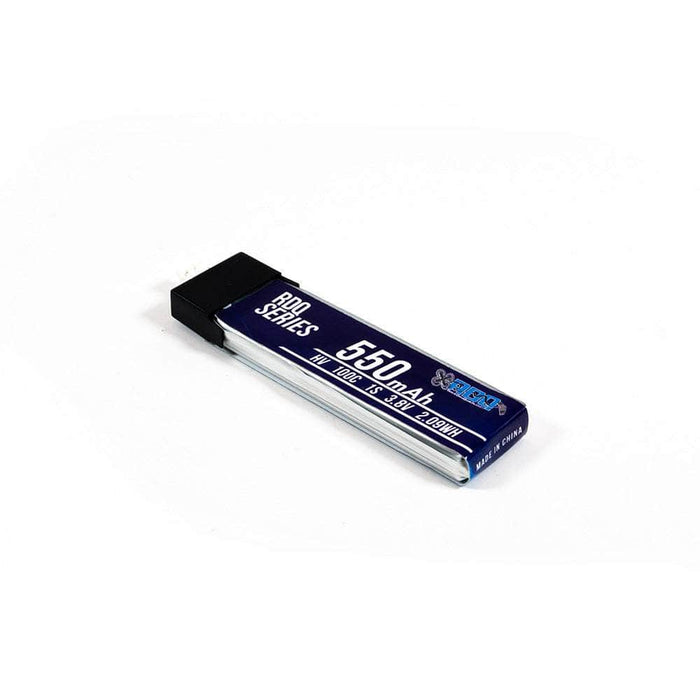 RDQ Series 3.8V 1S 550mAh 100C LiHV Whoop/Micro Battery w/ Plastic Head - Choose Version
