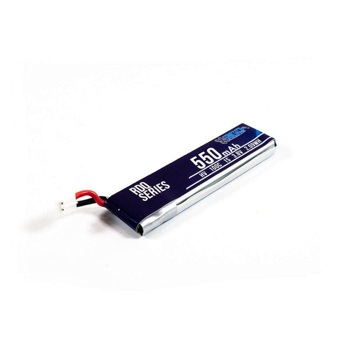 RDQ Series 3.8V 1S 550mAh 100C LiHV Whoop/Micro Battery w/ Cabled Connector - Choose Version