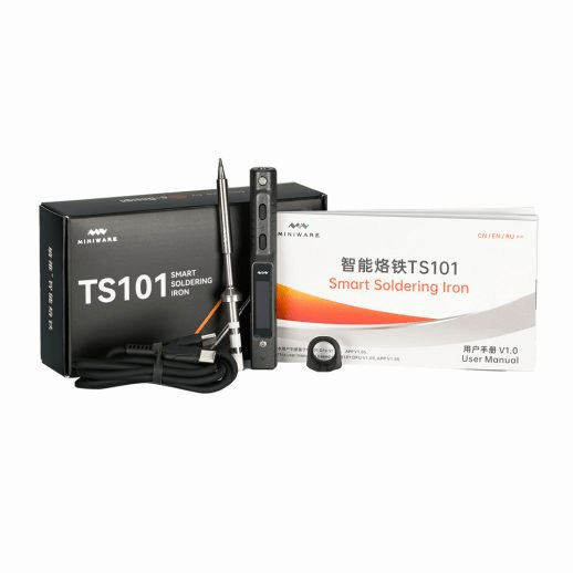 TS101 Portable Programmable Smart Soldering Iron w/ B2 Tip