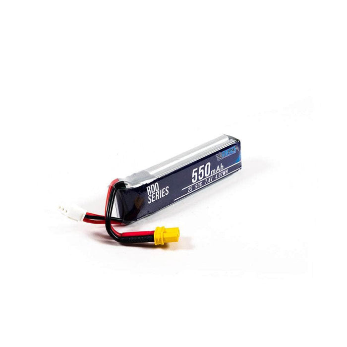 RDQ Series 7.4V 2S 550mAh 90C LiPo Whoop/Micro Battery - XT30