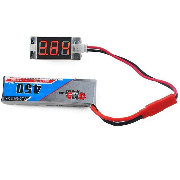 1S Whoop Battery Checker - PH2.0 and JST 1.25 - For Sale At RaceDayQuads