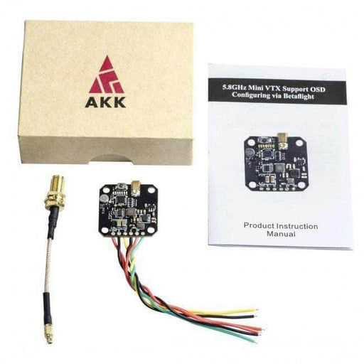 AKK FX3 Ultimate Mini 20x20 25-600mW 5.8GHz VTX w/ Smart Audio - MMCX & U.FL - RaceDayQuads