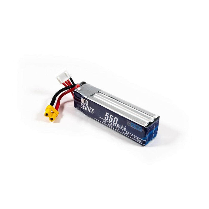 RDQ Series 11.4V 3S 550mAh 100C LiHV Whoop/Micro Battery - XT30