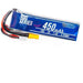 RDQ Series 7.4V 2S 450mAh 70C LiPo Micro Battery (Long Type) - XT30 - RaceDayQuads