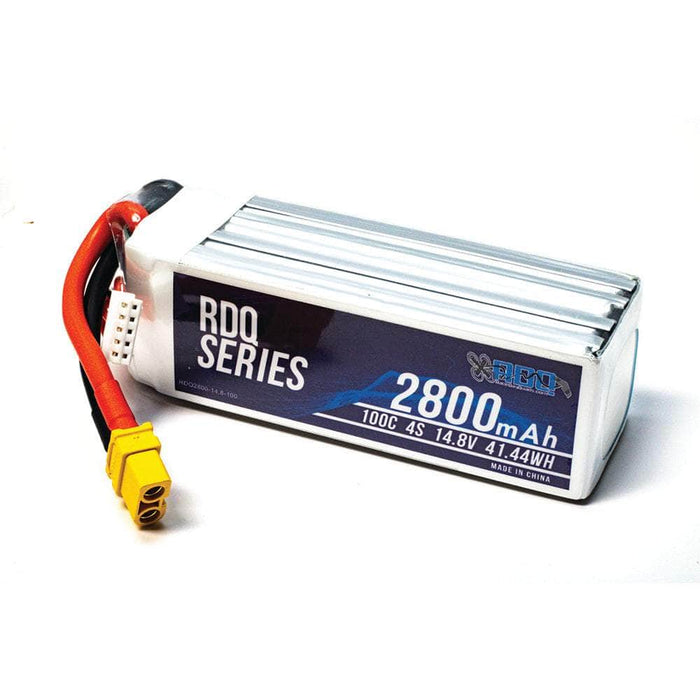 RDQ Series 14.8V 4S 2800mAh 100C LiPo Battery - XT60