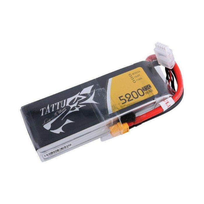 Tattu 14.8V 4S 5200mAh 35C LiPo Battery for Sale