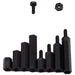 M2 Nylon Hex Male-Female Spacer Standoffs Screw Nut Assortment Kit (Black) for 2"/3" and 20x20 Rigs - RaceDayQuads