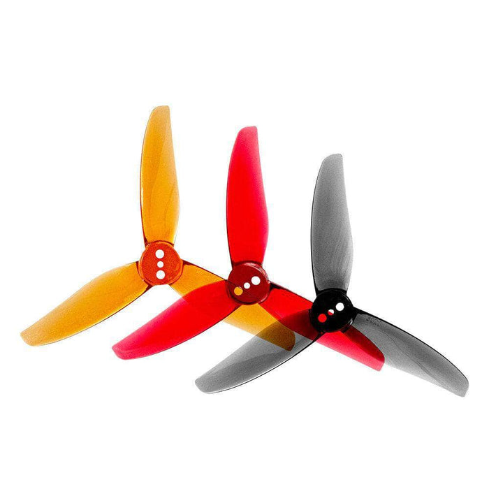 Gemfan Hurricane 3020 Durable Tri-Blade Prop 4 Pack - Choose Your Color