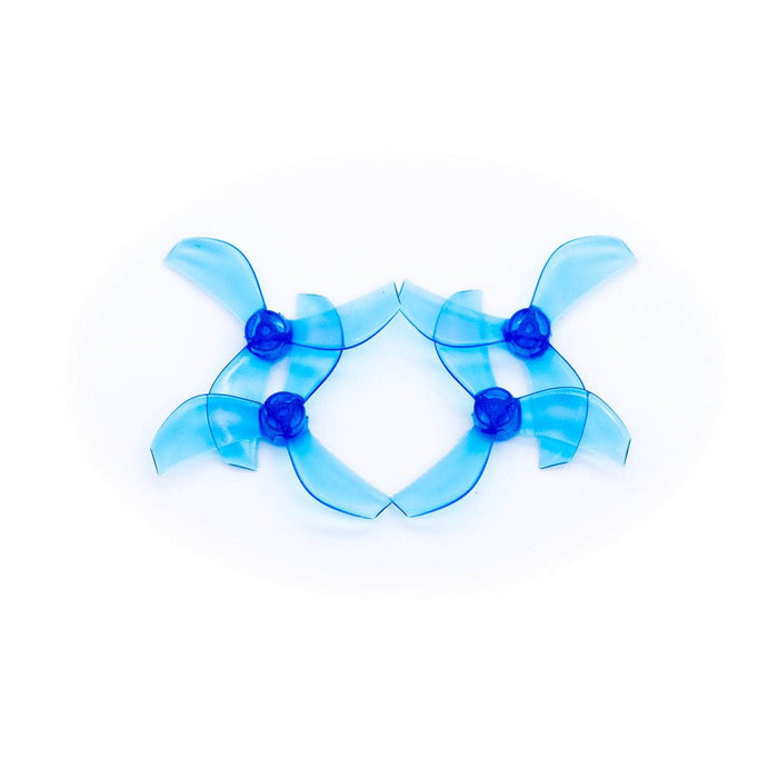 NewBeeDrone Azi Tri-Blade 31mm Micro/Whoop Prop 4 Pack (1mm Shaft) - Choose Your Color