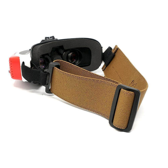Coyote Brown FatStraps 2" FPV Goggle Strap for Fatshark or DJI for Sale