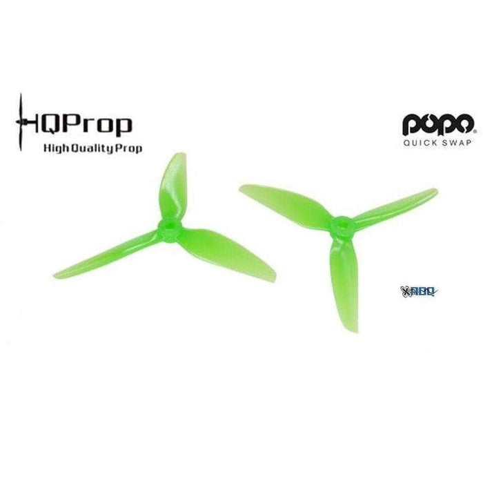 HQ Prop 5.1x4.1x3 POPO Compatible Tri-Blade 5" Prop 4 Pack - Choose Your Color - RaceDayQuads