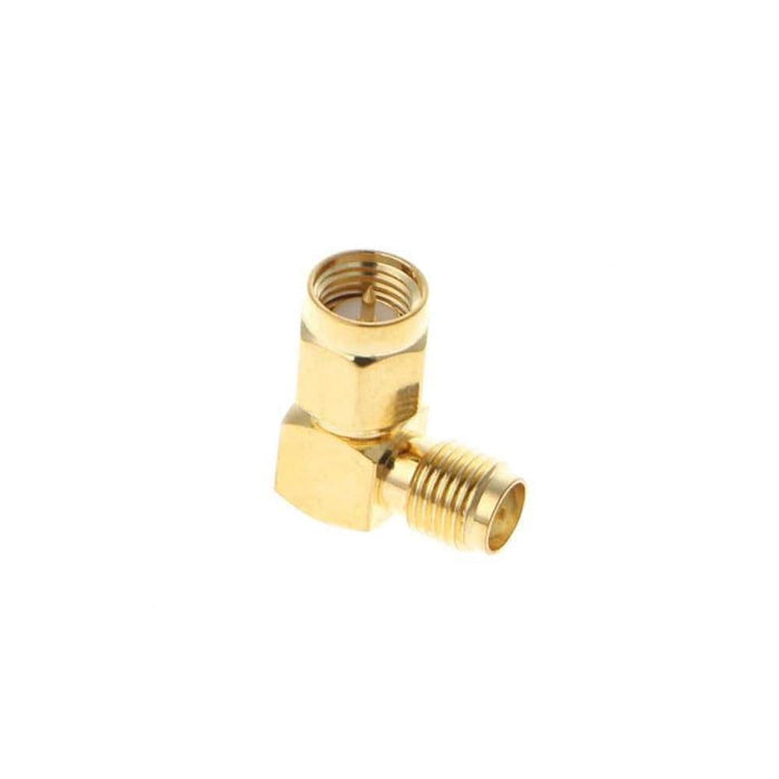 SMA Male to SMA Female Right Angle 90 Degree Connector (1PC) - RaceDayQuads