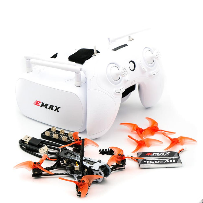 (PRE-ORDER) EMAX RTF Tinyhawk II Freestyle Ready To Fly Analog Kit w/ Goggles, Radio Transmitter, Case & Drone
