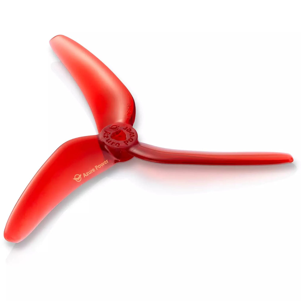AZURE Prop Red Azure Power 5148 SFP Series Tri-Blade 5" Prop 4 Pack - Choose Color