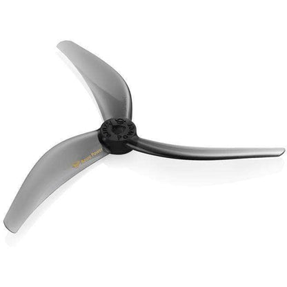 AZURE Prop Iron Grey Azure Power Johnny Freestyle 4.8x3.8x3 POPO Compatible Tri-Blade 5" Prop 4 Pack - Choose Your Color