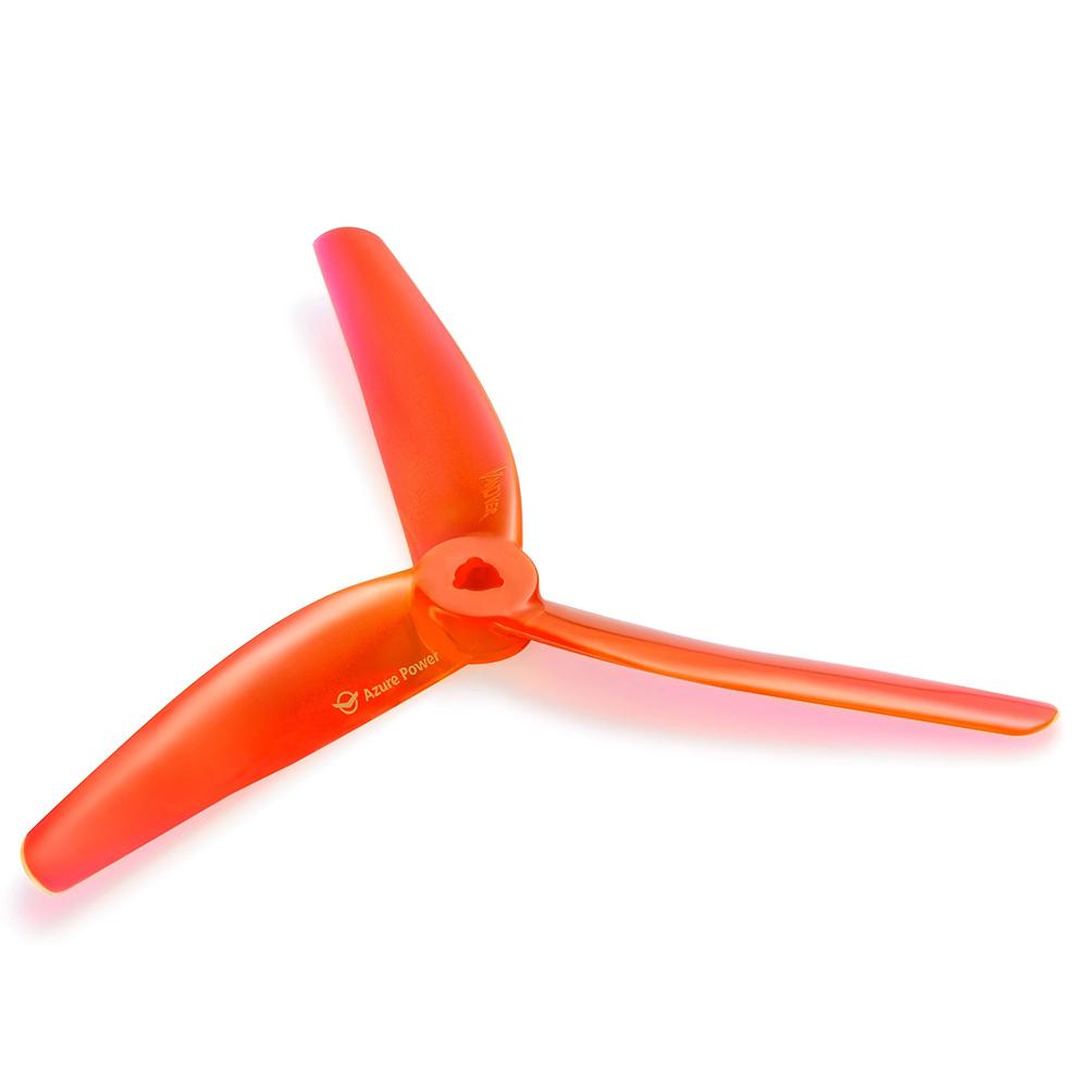 AZURE Prop Azure Power Vanover Limited Edition 5.1x3.0x3 POPO Compatible Tri-Blade 5" Prop 4 Pack - Choose Your Color