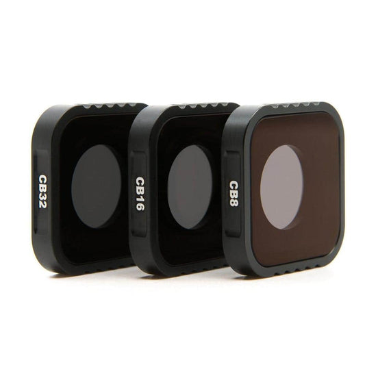 CAMERABUTTER Camera ACC Camera Butter Twist-on ND Filter Multipack for Hero 9/10/11/12/13 - ND8/16/32