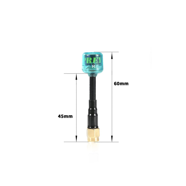 FLYFISH Antenna FlyFishRC Osprey 5.8GHz 60mm SMA Antenna RHCP - Choose Color