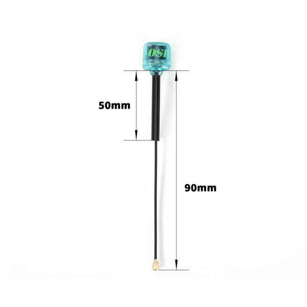 FLYFISH Antenna FlyFishRC Osprey 5.8GHz 90mm U.FL Antenna - LHCP 90mm