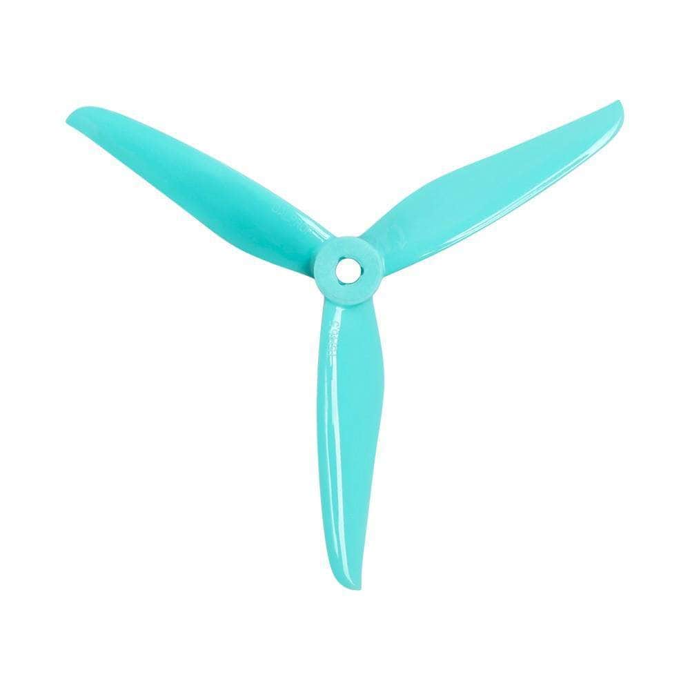 FOXEER Prop Teal DAL New Cyclone T5146.5 V2 Tri-Blade 5" Prop 4 Pack - Choose Your Color