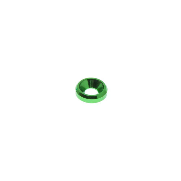FPVELITE Hardware Green M2 Countersunk Washer (10PCS) - Choose Your Color