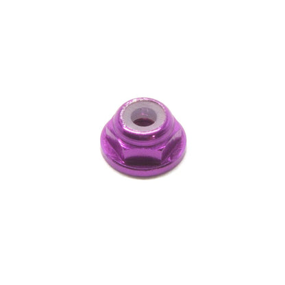 FPVELITE Hardware Purple M2 Nylock Nut w/ Flange (4PCS) - Choose Your Color