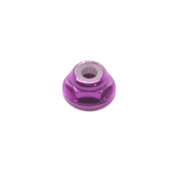 FPVELITE Hardware Purple M2 Nylock Nut w/ Flange (4PCS) - Choose Your Color