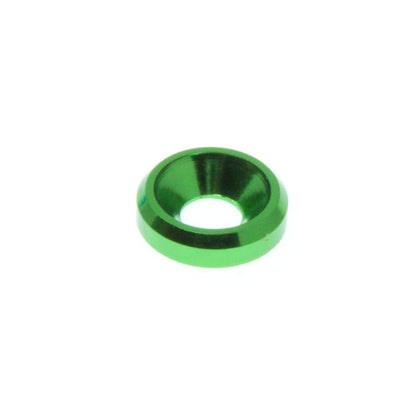 FPVELITE Hardware Green M3 Countersunk Washer (10PCS) - Choose Your Color