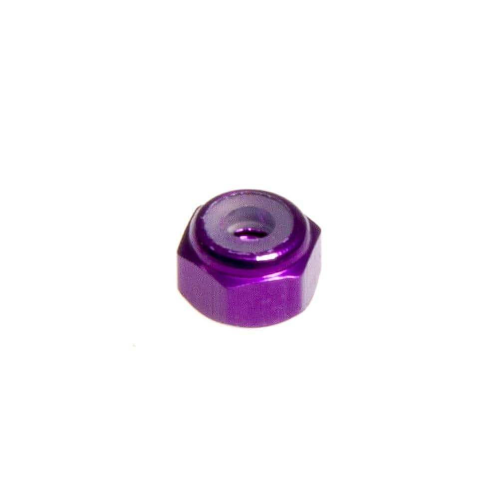 FPVELITE Hardware Purple M3 Nylock Nut (4PCS) - Choose Your Color
