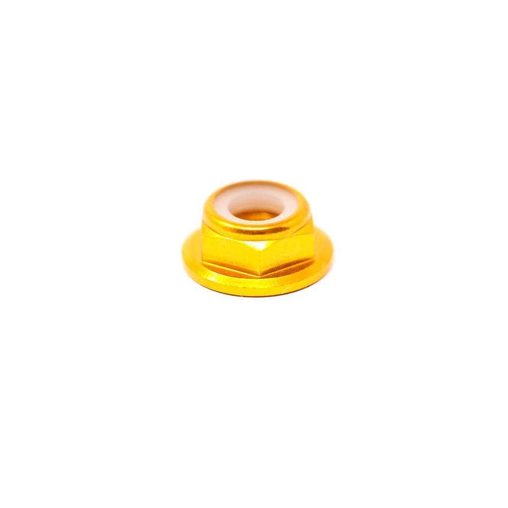 FPVELITE Hardware Gold M5 Low Profile Prop Nut w/ Flange (4PCS) - Choose Your Color