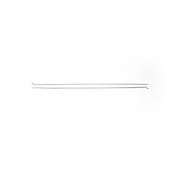 FPVELITE Hardware 240mm Steel Z-Bend 1.2mm Push Rod 2 Pack - Choose Your Length