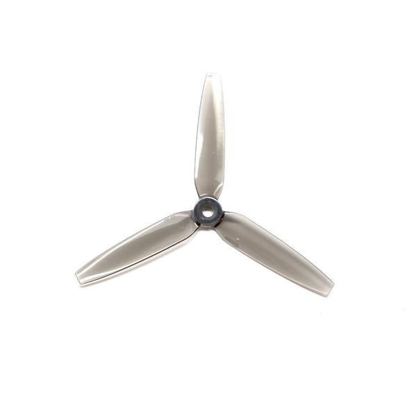 GEMFAN Prop Clear Gray Gemfan 513D 5149 Tri-Blade 5" Prop for 3D Flying 4 Pack - Choose Your Color