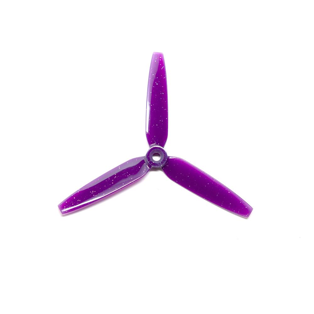 GEMFAN Prop Zurple Gemfan 513D 5149 Tri-Blade 5" Prop for 3D Flying 4 Pack - Choose Your Color