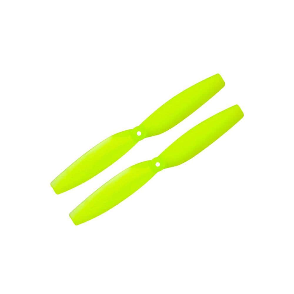 GEMFAN Prop Yellow Gemfan 65mm Bi-Blade 2.5" Prop 8 Pack (1mm Shaft) - Choose Your Color