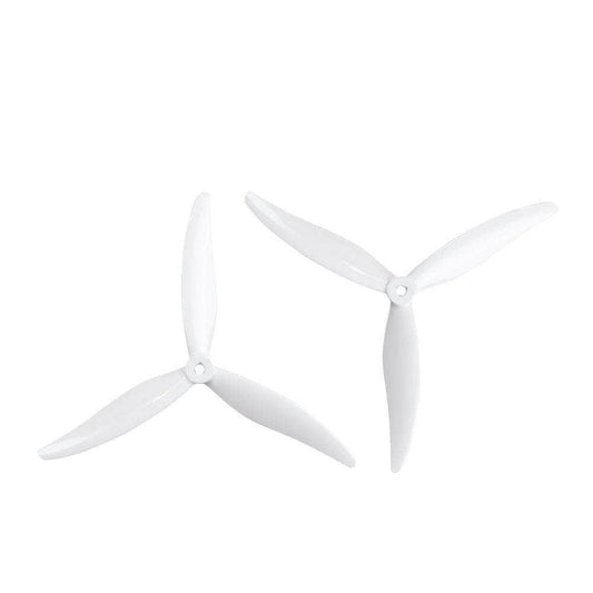 GEMFAN Prop White Gemfan Cinelifter 7035 7x3.5x3 Tri-Blade 7" Prop 4 Pack - Choose Your Color