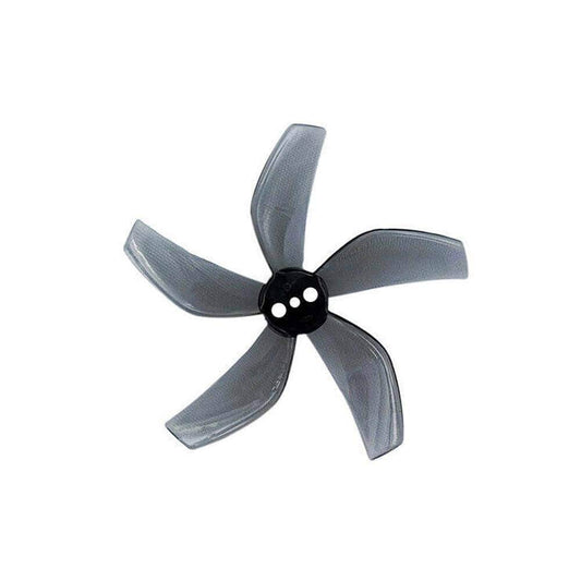 GEMFAN Prop Clear Gray Gemfan D51-5 1.5mm T-Mount Penta-Blade 2" Prop 8 Pack - Choose Your Color