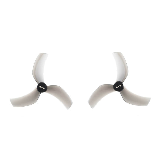 GEMFAN Prop Gray Gemfan D90S T-Mount Tri-Blade 3.5" Prop 4 Pack - Choose Your Color