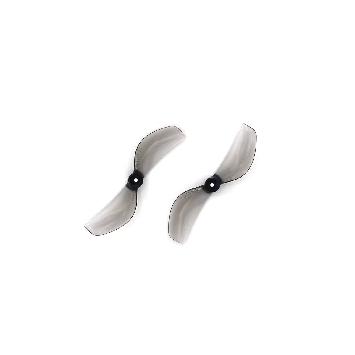 GEMFAN Prop Clear Gray Gemfan Ducted 1815 Bi-Blade 45mm Micro/Whoop Prop 8 Pack (1mm Shaft) - Choose Your Color