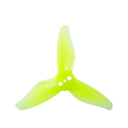 GEMFAN Prop Yellow Gemfan Hurricane 2023 Tri-Blade 2" Prop 8 Pack (1.5mm) - Choose Your Color