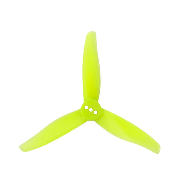 GEMFAN Prop Yellow Gemfan Hurricane 3016 Durable Tri-Blade 3" Prop 4 Pack (2mm) - Choose Your Color