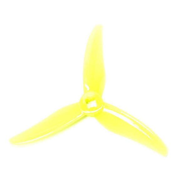 GEMFAN Prop Yellow Gemfan Hurricane 3520 Durable Tri-Blade 3.5" Prop 4 Pack - Choose Your Color